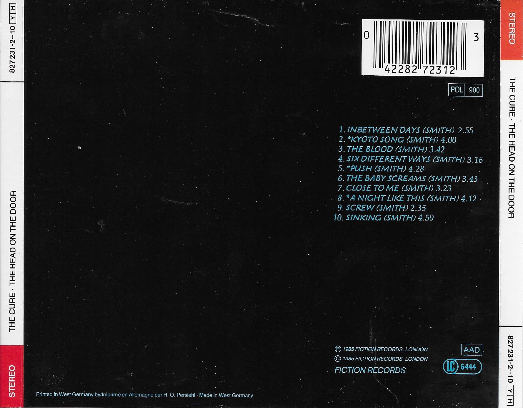 Back cover of 827231 - 2